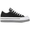 Converse Scarpe Sportive Chuck Taylor all Star Eva Platform 670033C Bambina Nere Nero 37.5 EU