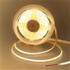 Clearhill Strisce LED COB 24V,32.8FT/10M,bianco caldo 3000K,480LED/M,8mm,CRI90,11W/M,cavo nudo,non impermeabile,per bricolage interno,senza alimentatore