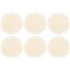 PATIKIL 10cm Diametro Fondo del Cestino in Legno, 6pz Base Rotonda in Legno per Cestino all'Uncinetto Vuota per Fai Da Te Artigianato Intreccio Cesti Creazione Forniture Decorazione Casa