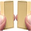 Homie Pesi magnetici per Tenda da Doccia Confezione da 8 magneti Impermeabili + Custodia per Il Trasporto, Ottimo complemento d'arredo per Il Bagno, Fodera, Bandiere (Confezione da 12, Beige)