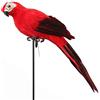 lwingflyer, pappagallo artificiale con piume per la casa, il giardino, lo zoo, decorazione colorata 13.5inch(35cm) Sandali Adventure Seeker, punta chiusa - T - Bambini
