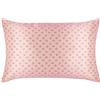 SLIP 22 Momme Federa in seta in 51 x 76 cm design Petal - in 100% seta di gelso, con cerniera, traspirante, ideale per allergici, rosa