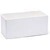 Generico Vaso Rettangolare in Ceramica Bianca, 29x15x13 cm