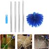 HEALLILY Scopa per Ragnatele Allungabile con Asta in Acciaio Inossidabile e Setole in Nailon, Leggera per Pulire Ragnatele in Alto e Soffitti Colore Casuale