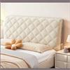 uyeoco Copritestiera Letto Copertura/Copri Testata Letto Matrimoniale/Singolo Imbottito Velluto Fodera Elastica Protezione, Coprire Antipolvere in Cotone Cover Addensare AntiGraffio Cuscino ( Color : #33 , S