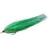 Jiuvaso Esca da Pesca Artificiale Streamer Pike Barracuda Montata con Tinsel Occhi Simulati Amo Acciaio Carbonio Riflettente Usata per Pesca Sportiva Predatori Fiume Mare Regalo Decorativo, Green