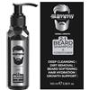 Gummy Professional 2In1 Beard Shampoo & Conditioner Silicone-Free Vitamin-Enriched Moisturizing per haircare quotidiano, formato pratico