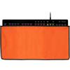 kwmobile Copritastiera Compatibile con Universal Keyboard (L) Custodia per Tastiera - Copertura Antipolvere con Cerniera - Arancione