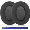 Aiivioll Cuscinetti auricolari di ricambio per cuffie sovrauricolari Sony ULT WEAR/WH-ULT900N con cancellazione del rumore, in pelle proteica, con schiuma fonoisolante, comodi e morbidi, colore: nero
