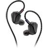 Hidizs Auricolari MP145 Pro Wired IEM, WDC Coengineered, driver planare da 14,5 mm, design ergonomico ottimizzato, cavo OFC 4-Core 6N aggiornato, esclusivi auricolari in anemone marino e custodia in