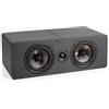 Micca MB42X-C G2 Altoparlante canale centrale per audio surround home theater, altoparlante passivo a 2 vie (nero, ciascuno)