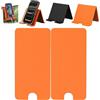 Generic Supporto per telefono in silicone pieghevole e portatile, flessibile, in alluminio, universale, portatile, antiscivolo, per tutti i telefoni cellulari, laptop, tablet, viaggi, lavoro, uso domestico (2