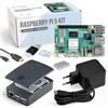 db-tronic Raspberry Pi 5 4 GB Starter Kit | Edizione nera da 64 GB | Alimentatore da 27 W | Custodia con ventola | Micro HDMI 4K 1 m | ideale per Home Assistant e la smart home