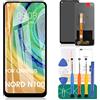 SRJTEK per OnePlus Nord N100 Schermo LCD Sostituzione BE2013 Display LCD BE2015 Touch Digitizer Compatibile con il modello BE2011, BE2012 Kit di parti di riparazione di montaggio