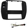 MASHRGX Mascherina Autoradio Da 9 Pollici Per Nissan Per Patrol Y61 1997-2006 Pannello 2 DIN Per Unità Principale Installazione Su Cornice Cruscotto Pannello stereo(LHD frame cable)