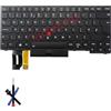 Table-King Tastiera di ricambio con retroilluminato per Lenovo Thinkpad T14 Gen1 Gen2/P14S Gen1 Gen2 (UK)