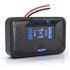 Gibbab 108 W 4 porte 12 V RV presa interruttore USB, 2 * 36W PD3.0 Type-C + 2 * 18W QC3.0 pannello di ricarica rapida montaggio a parete presa caricabatteria da auto impermeabile adattatore