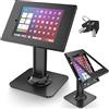 AboveTEK Supporto Antifurto per iPad - Supporto di Sicurezza POS per e Supporto per Tablet con Blocco, Rotazione di 360°, Inclinazione di 75° - Compatibile con iPad Air Pro Specifici - Nero