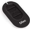 Ditec ZEN 4 Telecomando Radio 433.92MHz, Rolling Code, 4 canali, Crittografia AES 128-bit, Compatibile con Impianti Ditec e con vecchi modelli Entrematic
