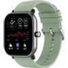 Shieranlee Cinturino 20mm Morbido Silicone Compatibile con Amazfit GTS 2mini, GTS2, GTS2E, BIP, AGPTEK, Blackview BV-ID205G, BV-X2, ASWEE