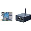 FriendlyElec FriendlyElc Nanopi R1 WiFi Mini Router da viaggio portatile OpenWRT con doppia porta Ethernet 1 GB DDR3 basato in Allwinner H3 Soc per IOT NAS Smart Home Gateway