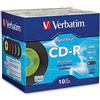 Verbatim Digital Vinyl CD-R(TM) 80MIN 700MB 52X 10pk Jewel Cases