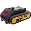 CAT DXB2 18 Volt 2.0 Ah. Li-ion One for All Profi Batteria di ricambio