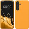 kwmobile Custodia Compatibile con Samsung Galaxy S24 Plus Cover - Back Case per Caricatore Wireless - Antiurto e Flessibile in Silicone TPU - arancia fruttata