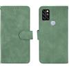 ETGOKJM Custodia da Portafoglio for Umidigi A9 PRO, Custodia in Pelle PU con Porta Carta di Credito Cinturino Polso Copertura Protettiva Antiurto for umidigi PRO(Ye?Il)