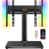 Perlegear Piedi per TV da 24-60 pollici, colore nero, PGTVS49B-EU