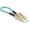 Delock LWL Loopback Adapter LC / OM3 Multimode Beige