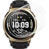 GIOPUEY Pellicola Protettiva per Amazfit T-Rex 3 PRO 44mm, [6 Pezzi] Flessibile TPU Schermo Protezione Pellicola [Extra-Sottile] [Anti-graffio] - Trasparente