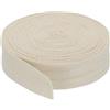 PATIKIL 1/2,5cm Nastro in Twill di Cotone 10 Iarde Nastro Cotone Nastro di Sbieco Fettuccia a Spina di Pesce per Cucito Confezione Regalo Artigianato Fai Da Te Beige