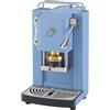 FABER COFFEE MACHINES | 3.0 PRO ESSENTIAL | Macchina Caffè ESE 44mm Compatta con, Tanica in Vetro, Portacialda Estraibile e Pressacialda Ottone Regolabile (Turquaise, CROMO)