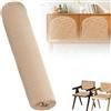 HEYOUTH Larghezza Fettuccia,Fettuccia Aperta Foglio di Rattan Intrecciato,Larghezza In Rattan,impermeabile,in plastica a nido d'ape intrecciato,per Mobili Sedie Armadietti (Colori primari, 40cm x 2 m)