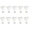 Area illumina Lampadine LED GU10 7W, 1000 Lumen, Angolo 100°, Disponibile in 3 Tonalità 3000K-4000K-6500K, CRI 80, 15.000 Ore, Kit da 5 o 10 Pezzi (10, 4000K)