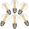 Etrogo Lampadina LED E27 Luce Bianca Calda 2700 Kelvin 4W G45 Equivalenti a 40W 450LM Non Dimmerabile G45 Mini Globo Lampadine-Confezione da 6