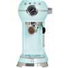 PYRAMIDEA Macchina del Caffè Espresso First Class Colore Azzurro MCST001LB con Serbatoio 800 ml
