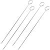 yuntop 4 pz gancio per cucire loop Turner gancio, gancio per ago con fermo, strumento per uncinetto lingua per nastri di tessuto, cinghie tubo accessori fai da te
