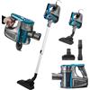 Avilia Aspirapolvere Elettrica 600W con 2 Velocità e Serbatoio 0,8L - Scopa Elettrica con Sistema Ciclonico e Filtro Avanzato, Tubo Telescopico in Metallo e Spazzola per Tappeti - Cavo da 5mt