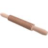 CRAFTHROU Mattarello in Legno Design a Vite per Pasta e Gnocchi, Facile da Usare, la Pasta in Casa e Ristoranti, Mattarello Professionale Beige