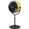 CFG 1808 CFG CT008 Ventilatore Stand 4 in 1 da Pavimento, Parete e Soffitto HVPD-18AC Ø 45 cm CAT, Giallo