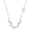 Friggem 12 Costellazione dello zodiaco Collana in argento sterling 925, Astrologia 12 Costellazione del pendente Oroscopo Segno Astrologia Zodiaco CZ Stella Collana Gioielli Regali di compleanno per le donne