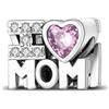 QIKAOLA 925 Charms in argento sterling per le donne, le ragazze e i ciondoli Pandora per braccialetti e collane europei