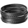 MILAKOO 17PCS Goth Y2K stile bracciali indiani Bollywood moda esotica bracciale Bangle per le donne