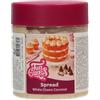 FunCakes Crema Spalmabile Crunchy White Choco Coconut - Crema Dolce al Cioccolato al Latte con Cocco Grattugiato - Perfetta per Torte, Cupcake, Biscotti, Croissant, Macaron, Pancake, Gelato - 250 g