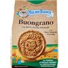 Barilla Mulino Bianco Biscotti Buongrano con 100% Farina Integrale, Colazione Ricca di Fibre e Gusto - 350 gr