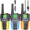 Inspireyes Walkie Talkie Ricaricabili, Set da 2, Regalo Bambini