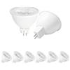 KEJIYILT Faretti LED GU5.3 MR16 12V, 7W, 2700K, Pacco da 6