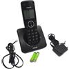 VTech Telefono DECT cordless VTech ES2000 con blocco delle chiamate controllo del volume identificazione del chiamante/riconoscimento del chiamante durata della batteria 18 ore display e tastiera retroilluminati modalità ECO